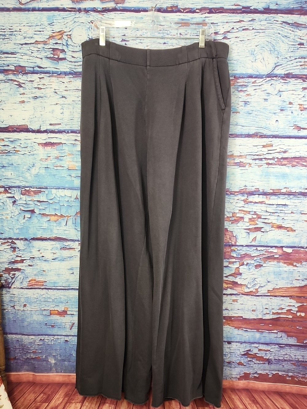 aerie Charcoal Ribbed Knit Lounge Sweatpants